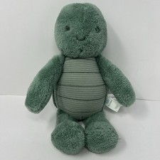 Cloud Island Plush Turtle Green Soft Stuffed Animal Kids Toy Lovey 11" Gift
