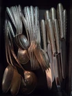 Towle Sterling Silver Flatware Silve Flutes 37 pieces total (REVISED: ~2.75lbs)