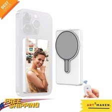 1080P Phone Vlog Selfie Monitor Screen with Magnetic Mount Remote Control