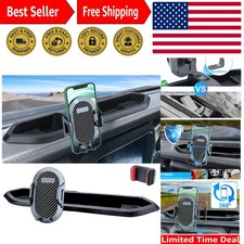 Phone Mount for 2018-2023 Jeep Wrangler Gladiator with Storage Tray