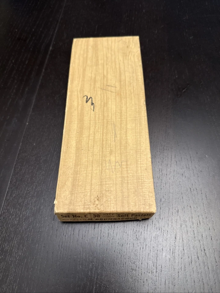 Juego De Colección Grumbacher Finest Soft Pasteles 30 Media Longitud No. C, Introducción Usado Foto 3 de 3