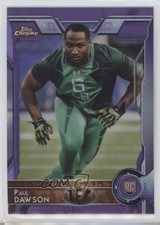 2015 Topps Chrome Rookies Purple Refractor Paul Dawson #175 07rd