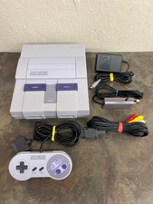 SUPER NINTENDO SNES CONSOLE SNS-001 WITH 1 CONTROLLER CABLES TESTE WBP016771