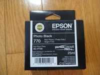 2025 GENUINE EPSON 770 PHOTO BLACK T46R1 INK T770 SURECOLOR SC-P700 SEALED 25ml