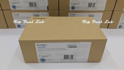 Kensington SD4780P USB-C & USB 3.0 Dual 4K Docking Station K33620NA - NIB Sealed