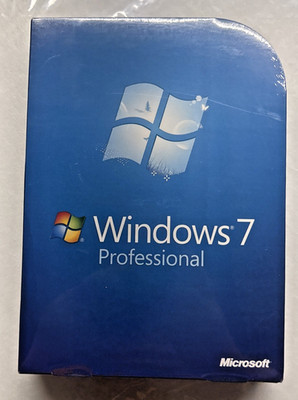 Microsoft Windows 7 Professional 32 and 64 Bit Full Version FQC-00129