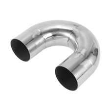 51mm/OD 180 Degree U-Bend Tube T304 Stainless Steel Mandrel Exhaust Pipe 2"