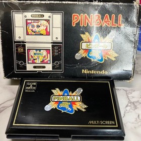 Nintendo Game Watch PINBALL Pinball Multi Screen 1983 #7241fc