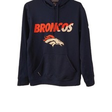 Outerstuff NFL Denver Broncos Youth Primary Logo Team Color Fleece Hoodie Size M