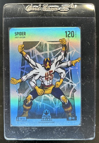 2025 Bo Jackson Battle Arena Alpha Upd 1st Ed. Spider Blue Battlefoil #BBF-64