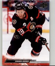 2022-23 Upper Deck Connor Brown #126 Ottawa Senators