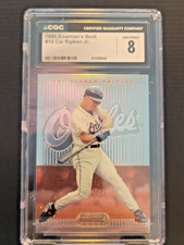 CAL RIPKEN JR. 1995 BOWMAN'S BEST RED #10 GRADED CGC 8