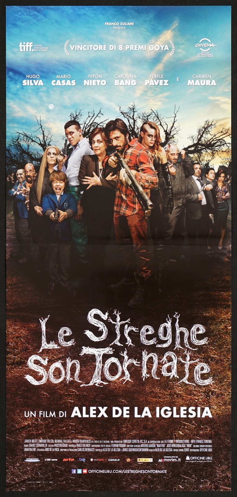Locandina originale film Le streghe son tornate (2014) - Regia di Álex de la Iglesia