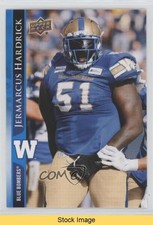 2021 Upper Deck CFL Blue Jermarcus Hardrick Jemarcus Hardrick #133 READ 0a7
