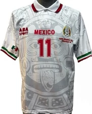 ABA Sport Mexico JERSEY Seleccion Mexicana 1998 reedicion Aba Sport Blanco 11
