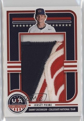 2025 Stars and Stripes Jumbo Materials Jersey Prime 63/63 Danny Dickinson 2zr