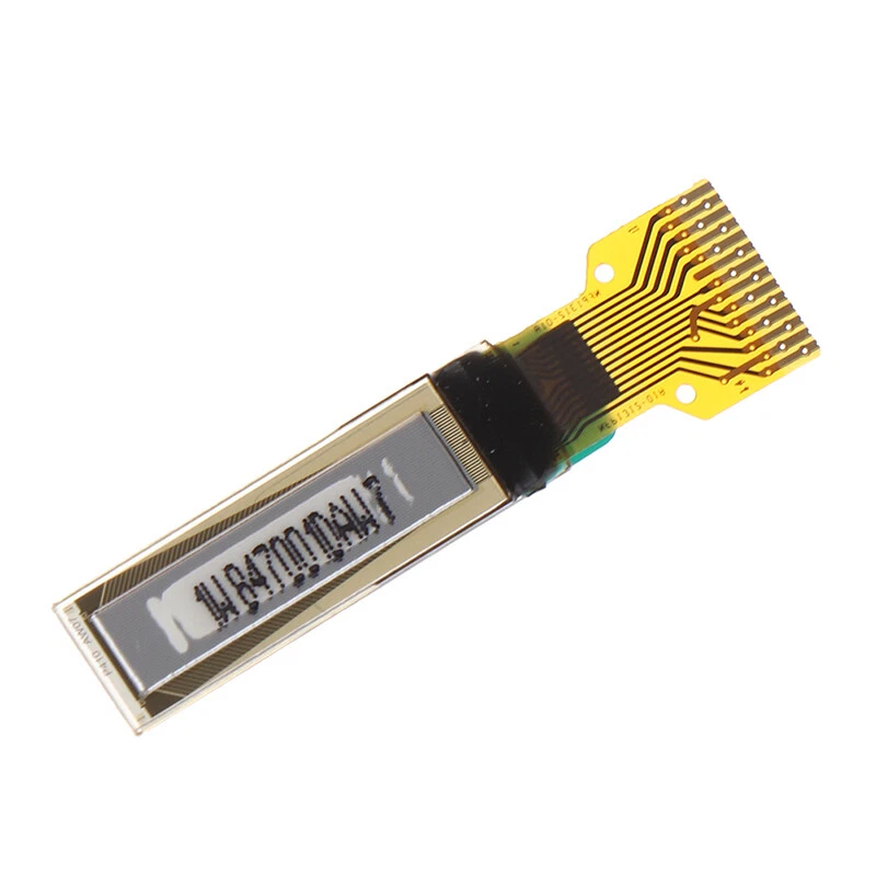 0.69 inch OLED display module 14PIN UG-9616TSWCG02 96*16 white 