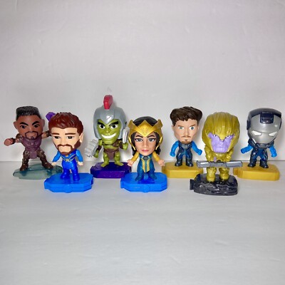 McDonalds Marvel Avengers Happy Meal Toys Lot of 7, 2019 2020 2022