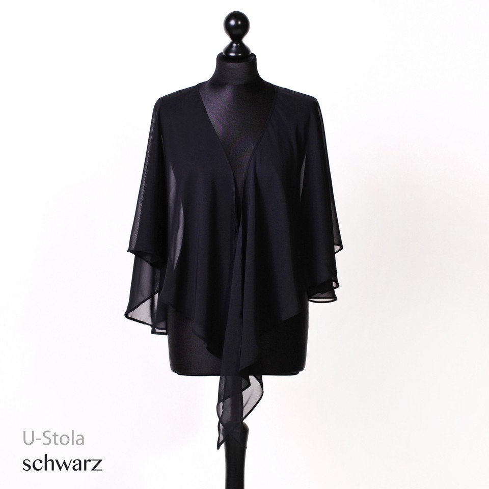 Stola Foulard Elegante Sciarpa Chiffon Stola Lafairy – Per Matrimonio, Feste E Tempo Libero, Leggera Ed Elegante, Nuova Con Etichette Stola Chiffon Per Feste - Foto 12