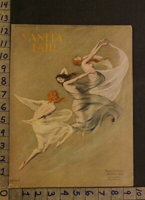 1924 DAVIS DECO BEAUTY SEMI-NUDE PAINT WYETH PARRISH LIKE VINTAGE ART
