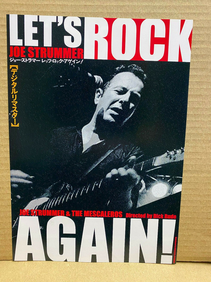 【ポスター】VIVA JOE STRUMMER THE CLASH VIVA Joe Strummer The CLASH LET'S ROCK AGAIN 2020 Japan