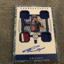 VICTOR CARATINI 2018 Panini Chronicles Cornerstones #7 Rookie RC RPA Auto /49