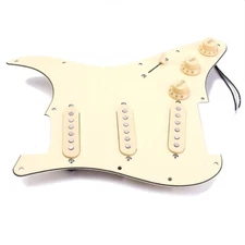 Prewired Loaded SSS Guitar Pickguard Pickups Sets For ST Strat Stratocaster USA