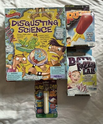 Disgusting Science Projects &3 Experiments- Brand New from 2011