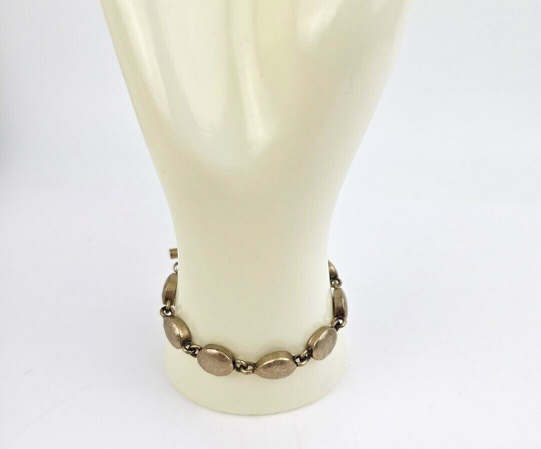 Kenneth Cole NY Gold Tone Link Oval Small Chunky … - image 1