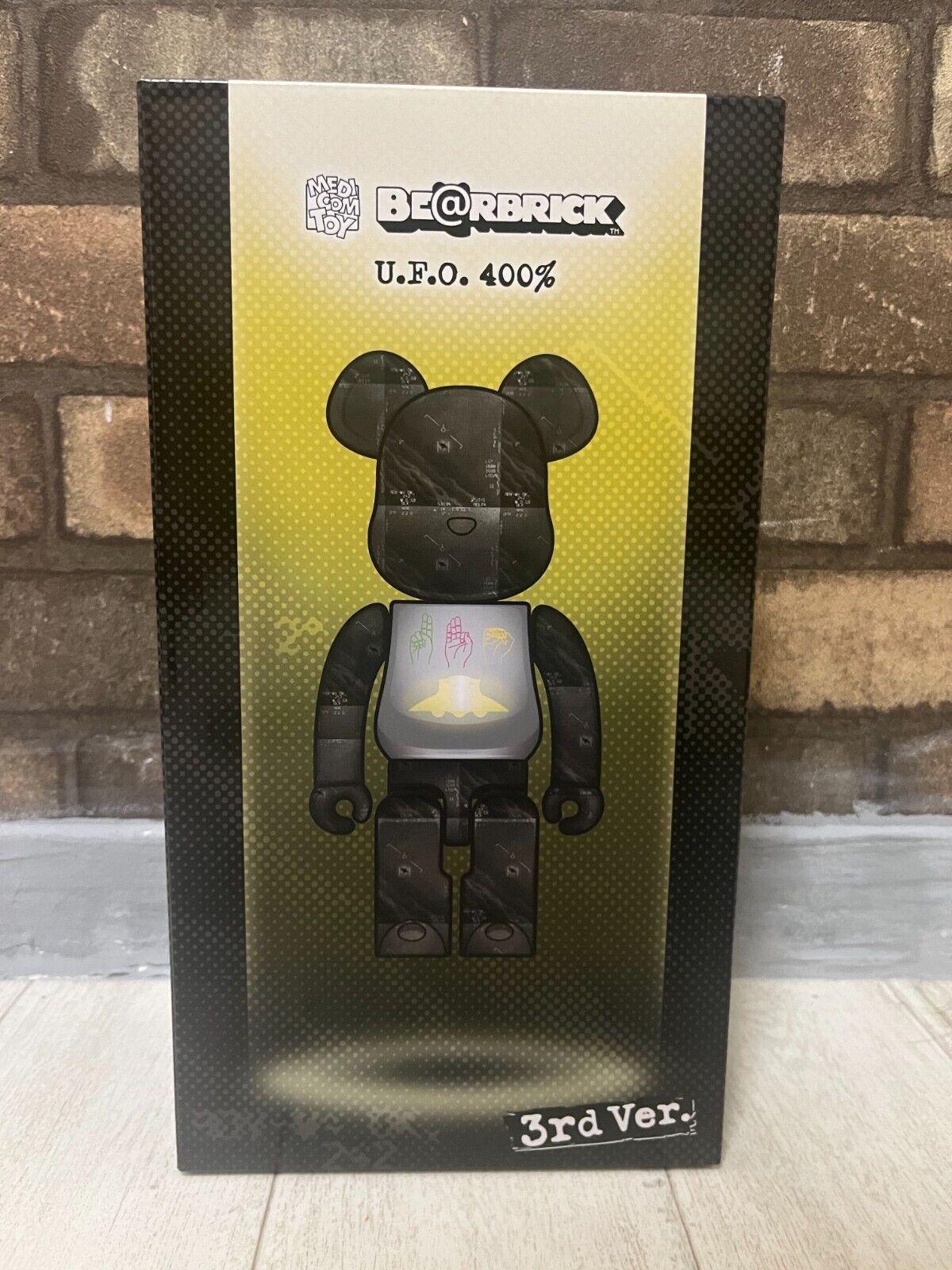 U.F.O. 400％BE@RBRICK ベアブリック MEDICOM TOY-