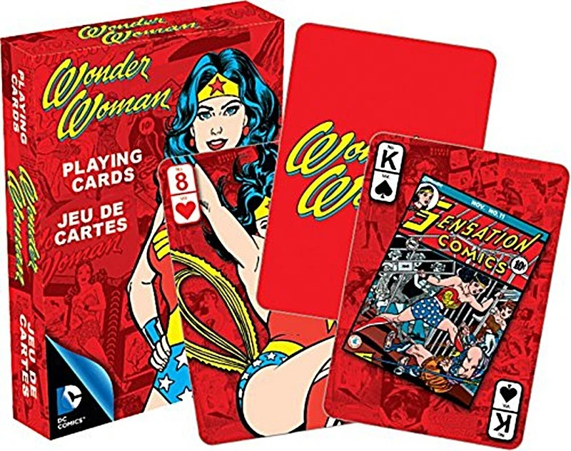 Wonder Woman retro set of 52 playing cards (nm 52296)