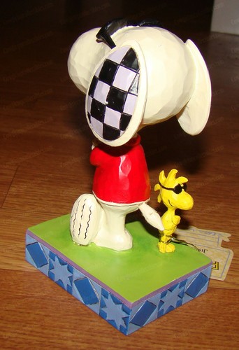 Colección Peanuts de Jim Shore, COOL FRIENDS (6010115) Snoopy, Woodstock - Imagen 7 de 11
