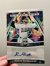 Roman Phansalkar 2022 Elite Extra Edition Auto Hidden Gems Signatures #HG-RP 🔥