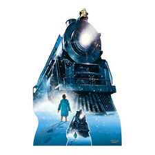 Polar Express Zug Pappaufsteller Weihnachts Festlicher Standee
