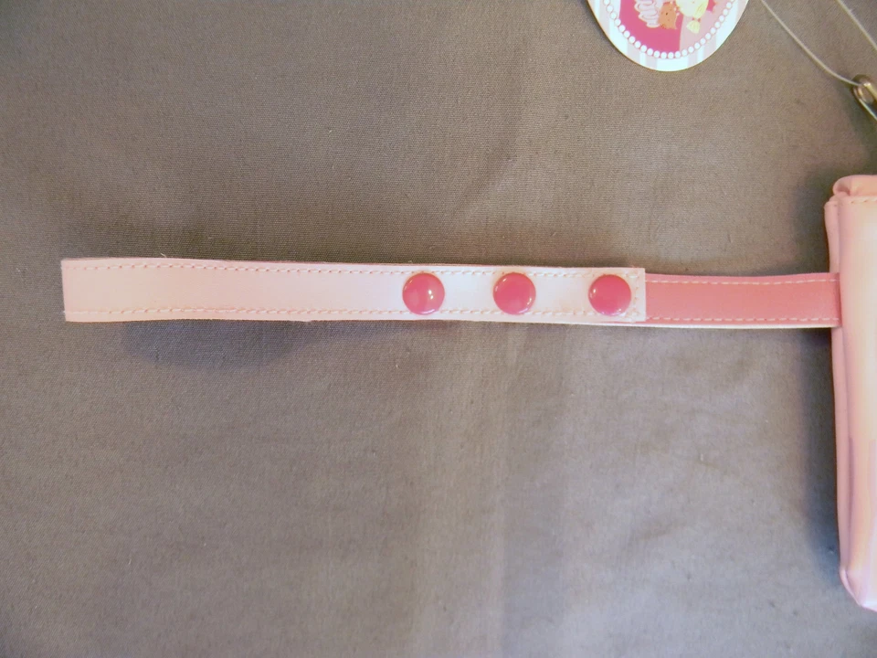 Girls Wristlet Coin Wallet Purse Change Clutch Ballet I Love Dancing Pink Hearts - Image 3 of 4