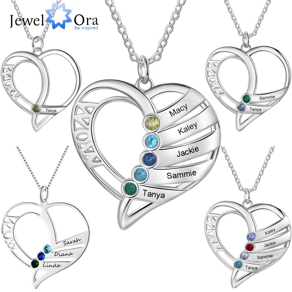 Family Necklace | Custom Birthstone Necklace | Liven Fine Jewelry – Liven  Company