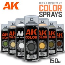 AK Interactive: COLOR SPRAYS - Spray Paint Range - 150ml