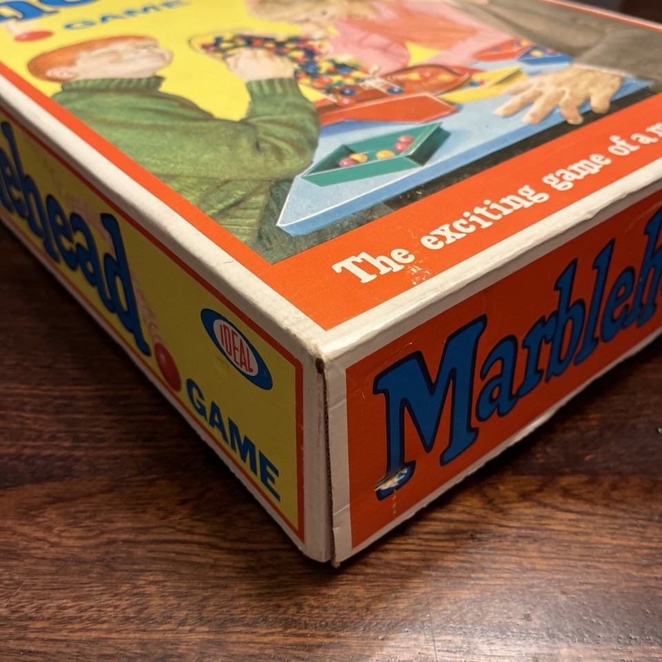 VINTAGE IDEAL MARBLEHEAD GAME 1969 COMPLETE IN BOX eBay