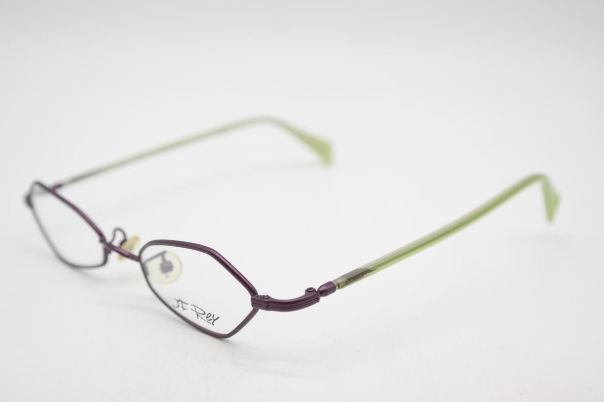 JF Rey J778 Violet Green Square Eyeglasses Frame New | eBay