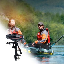 Motore fuoribordo HANGKAI 3,5HP 2 tempi barca da pesca gommone motore CDI raffreddato ad acqua