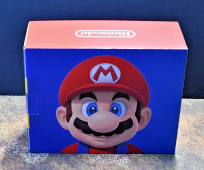 Nintendo Switch Mario Face Bundle 32GB Console - Black/Red HAC-001 (-01 ...