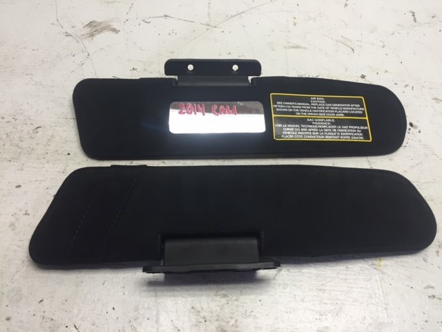 2014 FERRARI CALIFORNIA F149 PAIR BLACK LEFT RIGHT SUNVISORS SUN VISORS