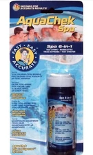 AquaChek 552244 6-in-1 Test Strips for Spas and Hot Tubs (exp 6/2022)