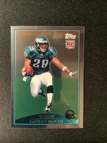 LESEAN MCCOY *2010 TOPPS *RC CHROME REPRINT *2009 TOPPS *ROOKIE CARD #400 EAGLES