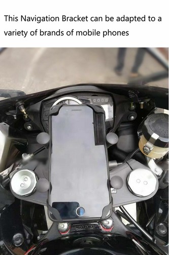 WYOERN Staffa di Montaggio per Supporto di Navigazione GPS per Telefono Moto per H&Onda CBF 600 CBF 1000 Grom MSX125 2013-2021 Forza St1100 1991-2002 Navigazione (Color : ST1100 Logo