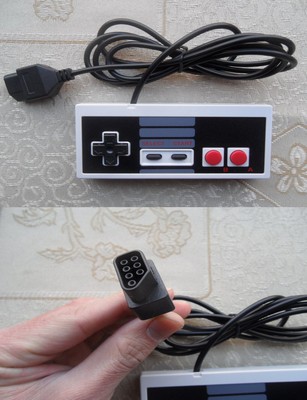 CLASSIC CONTROLLERS FOR NINTENDO NES 8 BIT SYSTEM CONSOLE CONTROL PAD NEW