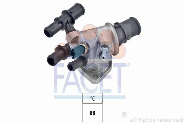 Facet Thermostat FüR Alfa Romeo 147; Fiat Bravo Ii,Stilo Multi; Lancia Thesis-image