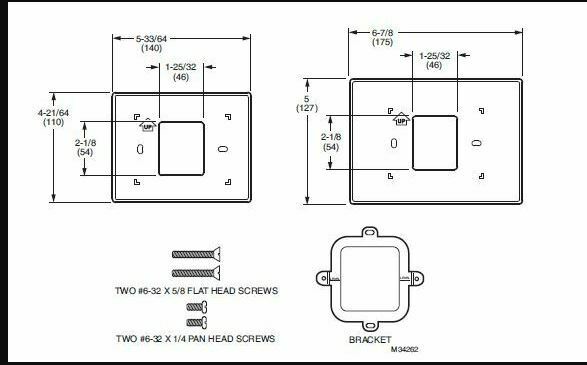 Honeywell THP2400A1027W Cover Plate
