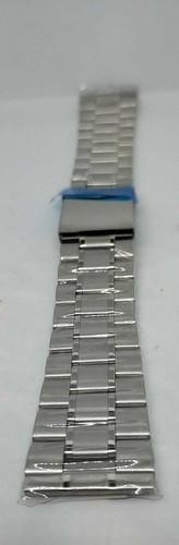 CINTURINO ACCIAIO INOX 100% TIPO SPEEDMASTER CON PERNI ALTA QUALITA' DA 18 A 24 - Photo 14 sur 27