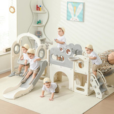 Tobog n para ni os peque os, tobog n plegable para interiores 9 en 1